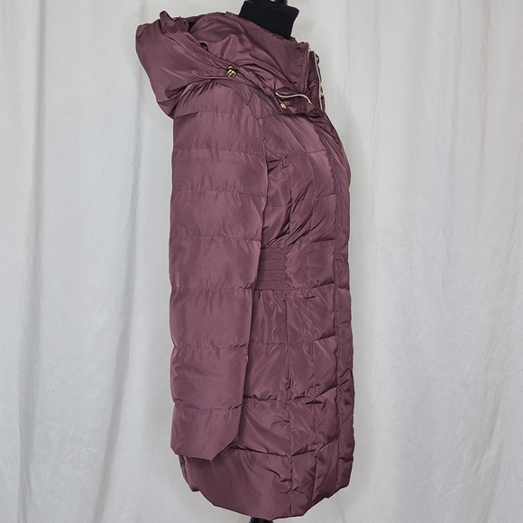 Cole Haan Women's Signature Merlow Oversized Hood Down Coat Parka - Size S - Picture 4 of 16